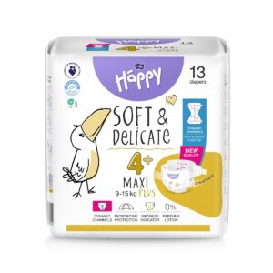 Scutece Happy 4 Maxi 8-14 kg