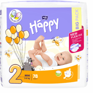 Scutece Happy Mini 3-6kg