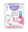 Scutece Happy Soft & Delicate Marimea 5 Junior 11-18kg