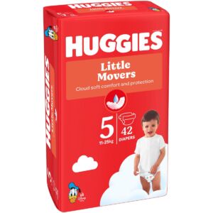 Scutece Little Movers Jumbo Marimea 5 pentru 11 - 25kg