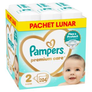 Scutece Premium Care Marimea 2 pentru 4-8 kg