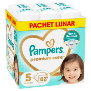 Scutece Premium Care Marimea 5 pentru 11-16 kg