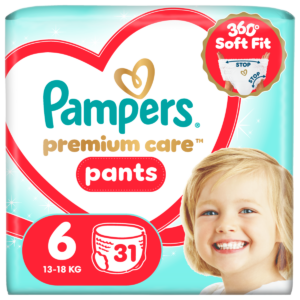 Scutece Premium Care Pants Nr.6 13-19 kg