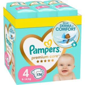 Scutece Premium Care XXL Marimea 4 pentru 9-14kg