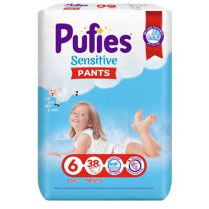 Scutece Sensitive Nr.6 pentru +15kg