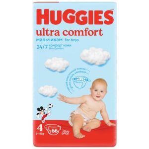 Scutece Ultra Comfort pentru baieti Nr. 4 8-14kg