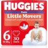 Scutece chilotel Little Movers Marimea 6 pentru 15-25 kg