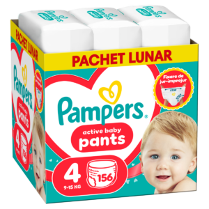 Scutece-chilotel Pants XXL Box Marimea 4 pentru 9-15 kg