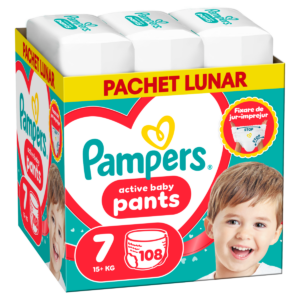 Scutece-chilotel Pants XXL Box Marimea 7 pentru 15+ kg