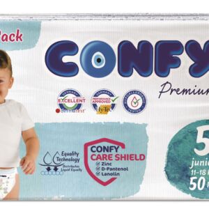 Scutece copii Premium Baby Junior Nr.5 pentru 11-18kg