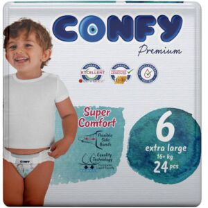 Scutece copii pentru +16kg Nr.6 Premium Marime XL
