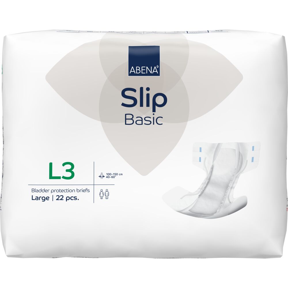 Scutece pentru adulti Slip Basic L3 cu absorbtie 3300ml