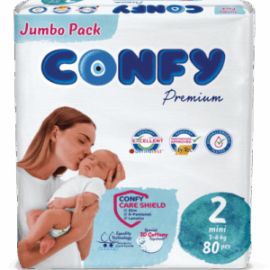 Scutece pentru copii Jumbo Premium Mini Nr.2 pentru 3 – 6Kg