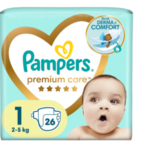 Scutece pentru copii Premium Care 2-5kg Marimea 1