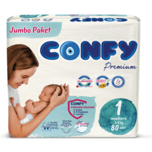 Scutece pentru nou nascuti Premium Jumbo
