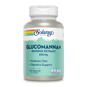 Secom Glucomannan 600 mg x 100 capsule vegetale