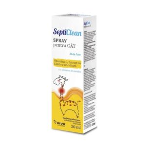 SeptiClean Spray pentru gat cu albastru de metilen