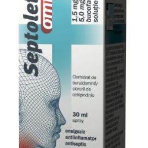 Septolete Omni spray bucofaringian