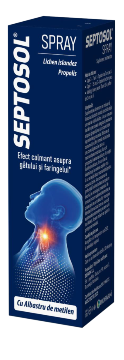 Septosol Spray cu albastru de metilen