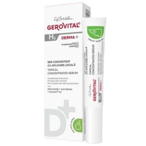 Ser antiacneic H3 Derma+ cu aplicare locala – 15 ml