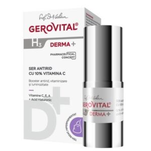 Ser antirid cu 10% Vitamina C H3 Derma+ – 15 ml