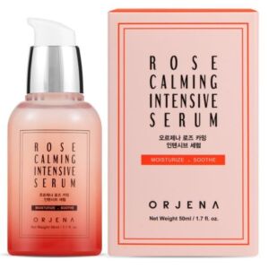 Ser calmant cu apa de trandafiri