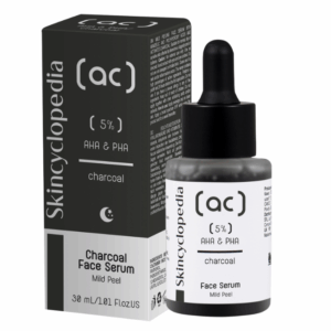 Ser facial carbune si complex 5% AHA + PHA