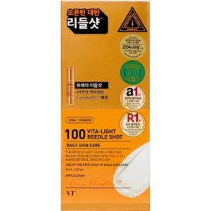 Ser facial iluminator cu vitamina C Vita-Light Reedle Shot