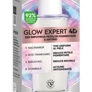 Ser impotriva petelor pigmentare si antirid Glow Expert 4D