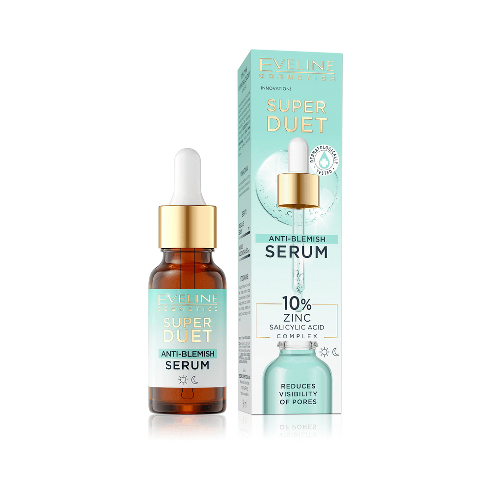 Ser pentru fata anti-imperfectiuni cu 10% zinc si acid salicilic Super Duet
