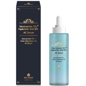 Serum cu 5% niacinamide + 5% acid hialuronic