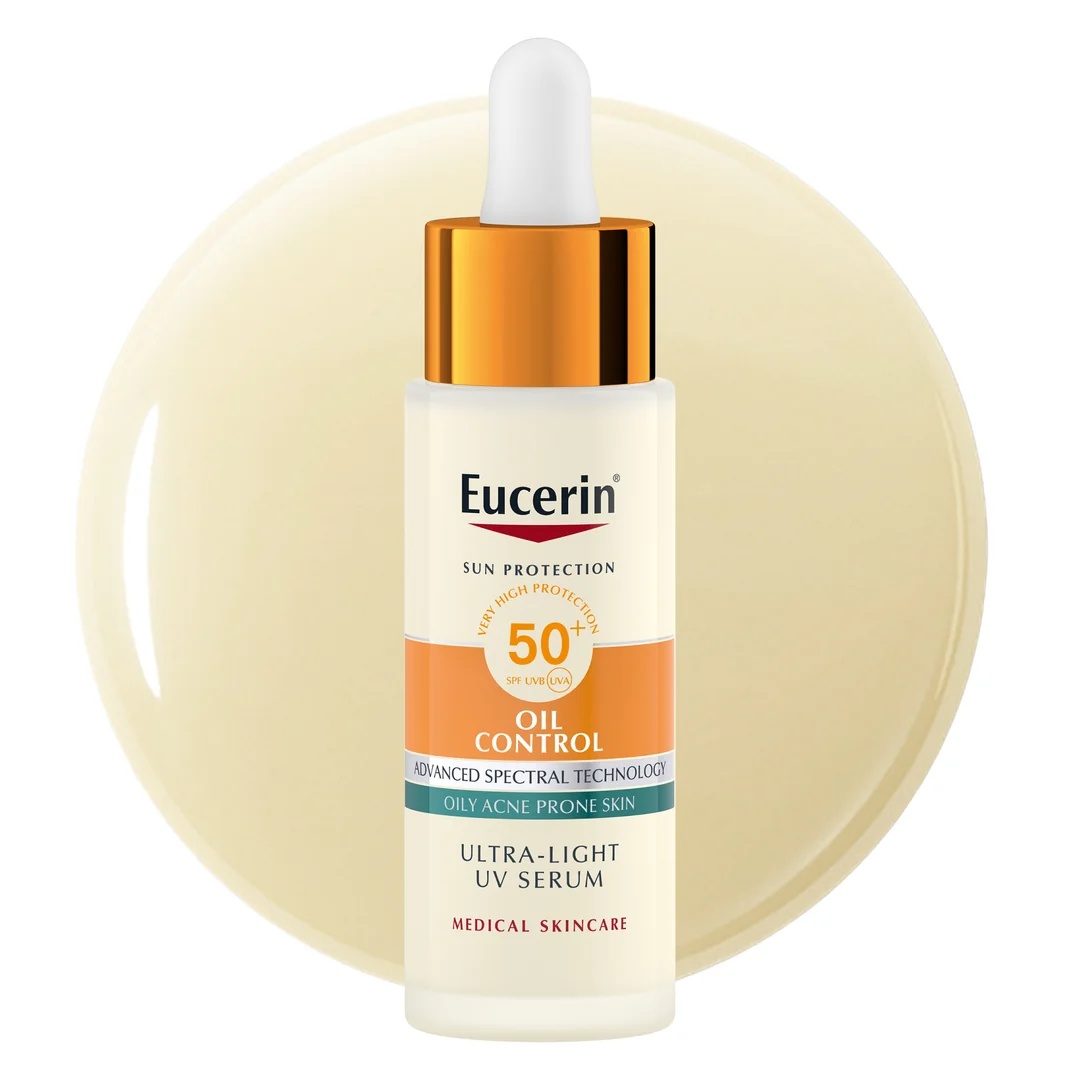 Serum de față Oil Control cu SPF 50+