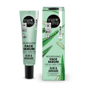 Serum de fata cu avocado si aloe