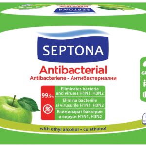 Servetele antibacteriene cu mar verde