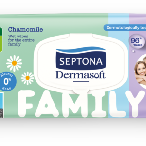 Servetele cu capac Family Dermasoft