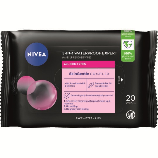 Servetele demachiante 3 in 1 Expert Waterproof