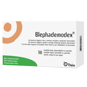 Servetele sterile pentru igiena pleoapelor Blephademodex