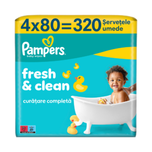 Servetele umede Fresh Clean