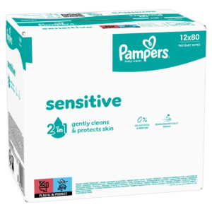 Servetele umede Sensitive
