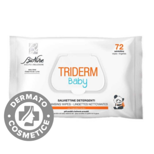 Servetele umede cu pantenol Triderm Baby