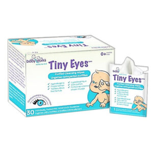 Servetele umede pentru curatarea ochilor + 0 luni Tiny Eyes