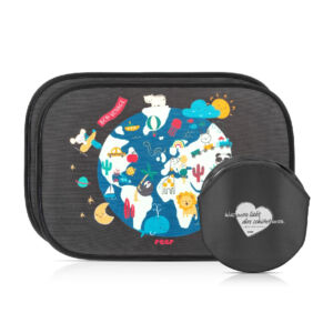 Set 2 parasolare auto cu lipire fara ventuze Travelkid