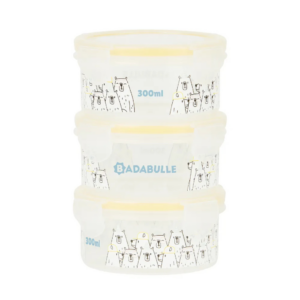 Set 3 boluri ermetice pentru pastrarea hranei Maxi