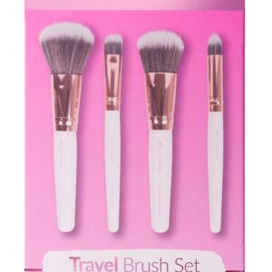 Set 4 pensule editie Travel Alb & Auriu