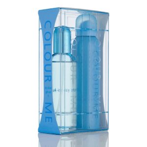 Set Apa de parfum de dama Sky Blue 100ml + Spray de corp Colour Me 150ml