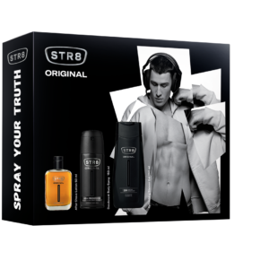 Set Lotiune dupa ras 50ml + Deodorant spray pentru corp 150ml + Gel de dus 250ml Original