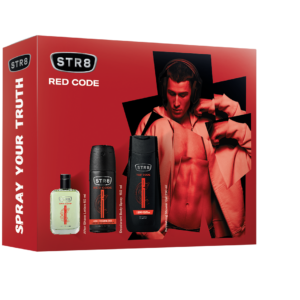 Set Red Code Lotiune dupa ras 50ml + Deodorant spray pentru corp 150ml + Gel de dus 250ml