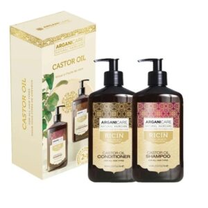 Set Sampon & Balsam cu ulei de ricin pentru stimularea cresterii parului