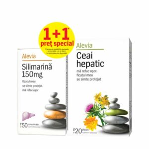 Set Silimarina 150 + Ceai hepatic