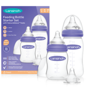 Set biberoane cu tetina cu flux rapid